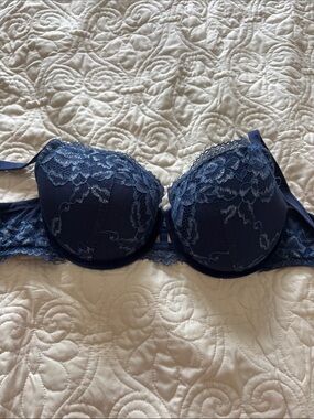 La SENZA Navy Lace Underwire Bra